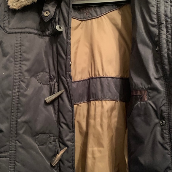 ‘Espirit’ Winter Jacket - Black with Faux Fur Trim - Picture 5 of 9